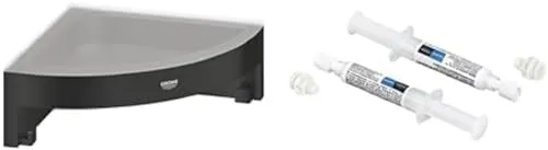 GROHE Start Cube Eck-Seifenschale mattschwarz klebbar