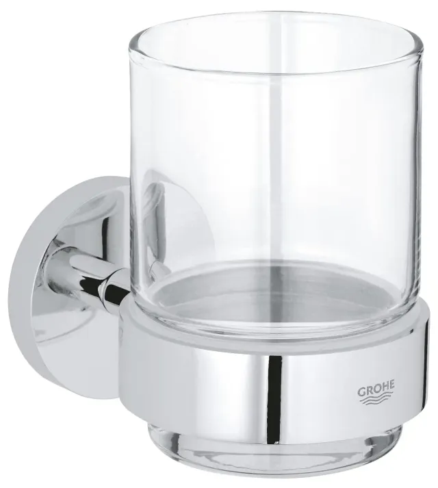 GROHE Start Glas mit Halter klebbar Chrom