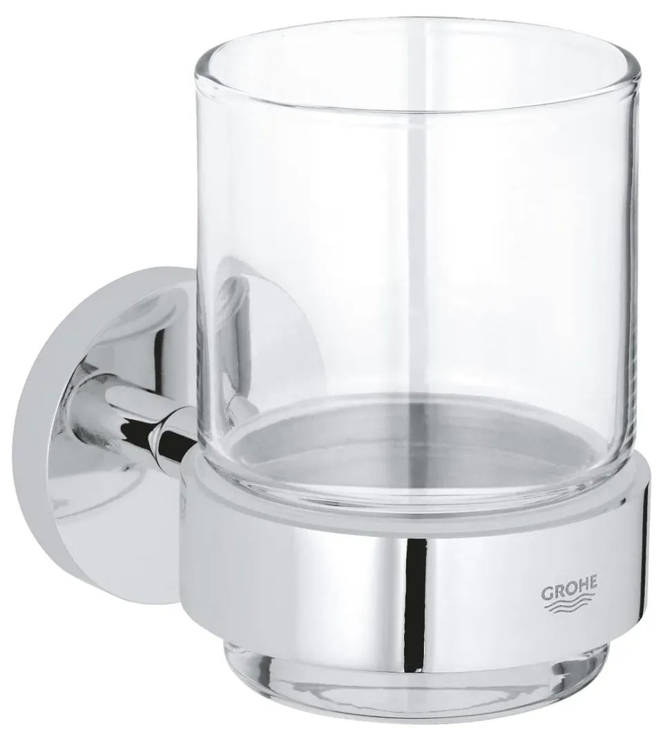 GROHE Start Glas mit Halter klebbar Chrom
