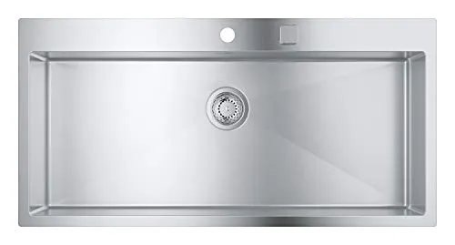 GROHE K800 Edelstahlspüle extra tiefes Becken
