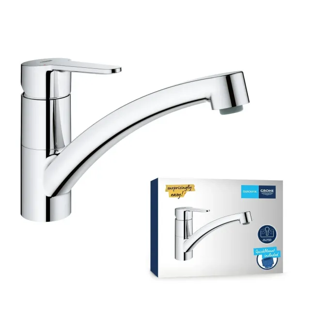 GROHE StartGo Küchenarmatur 140° schwenkbar Hochdruck