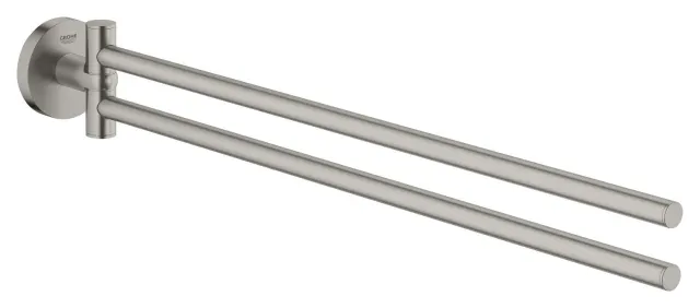 GROHE Start Handtuchhalter 2-armig schwenkbar 44 cm zum Bohren