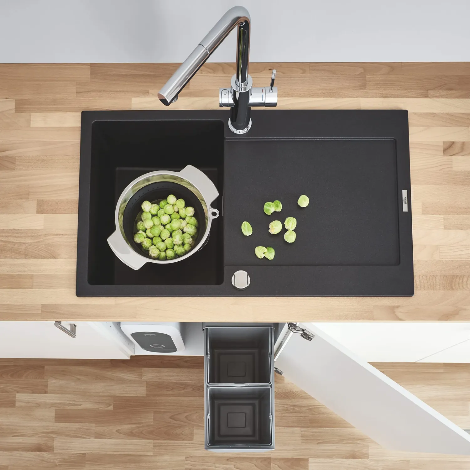 GROHE Blue Mülltrennsystem für Küche