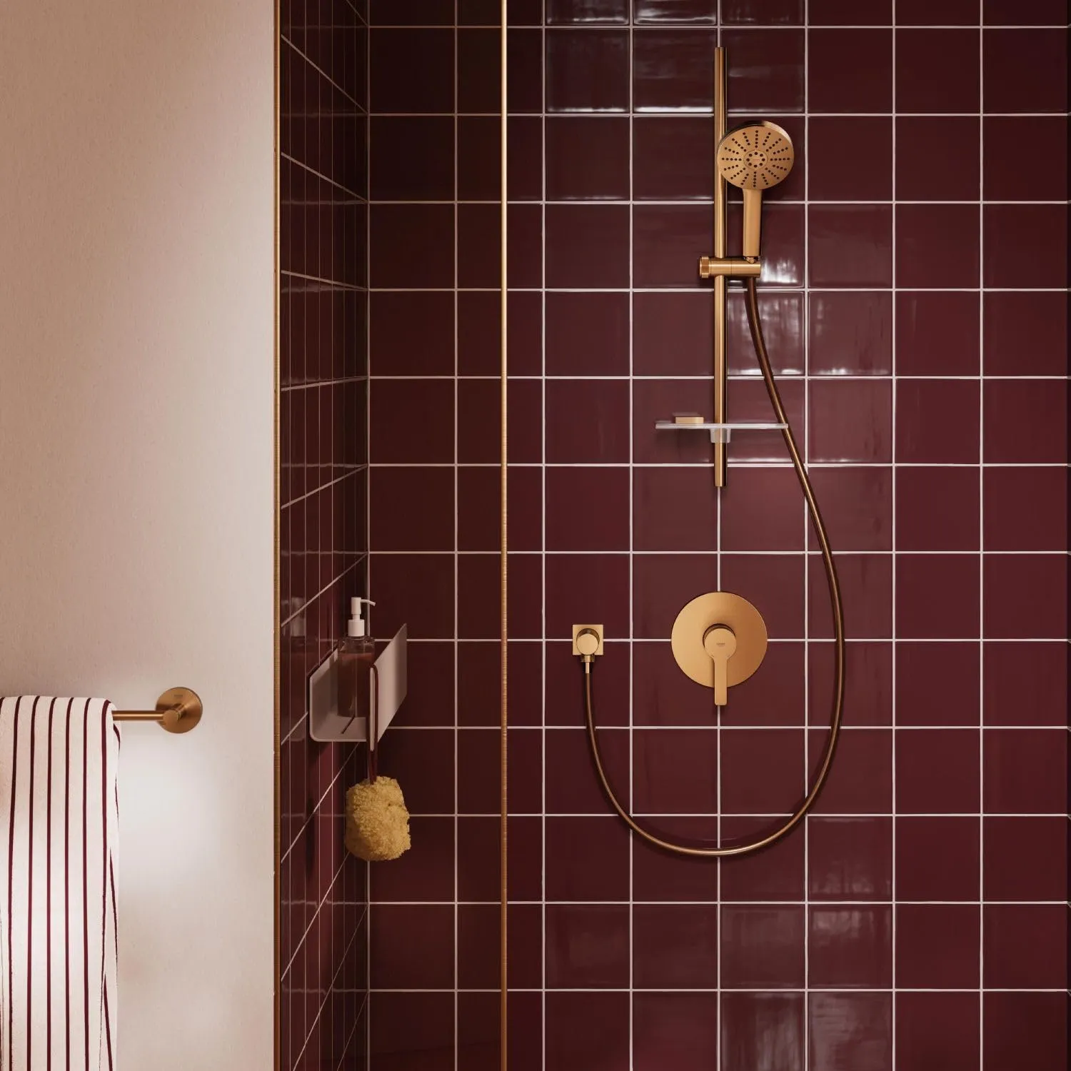 GROHE Start Badetuchhalter 65 cm Warm Sunset klebbar