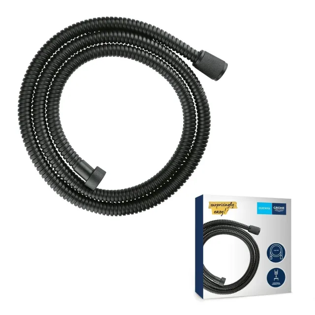 GROHE VitalioFlex Metal Brauseschlauch 150 cm schwarz