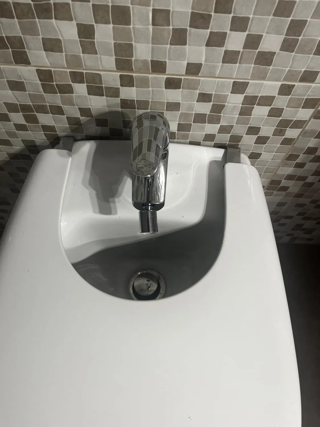 GROHE Swift Bidetarmatur mit Zugstangen-Ablauf Chrom