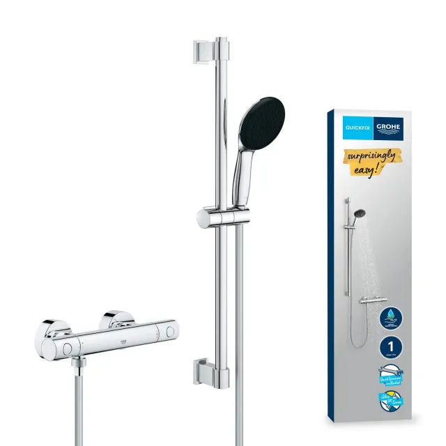 GROHE Precision Get Duscharmatur 38 °C Chrom 1 Set