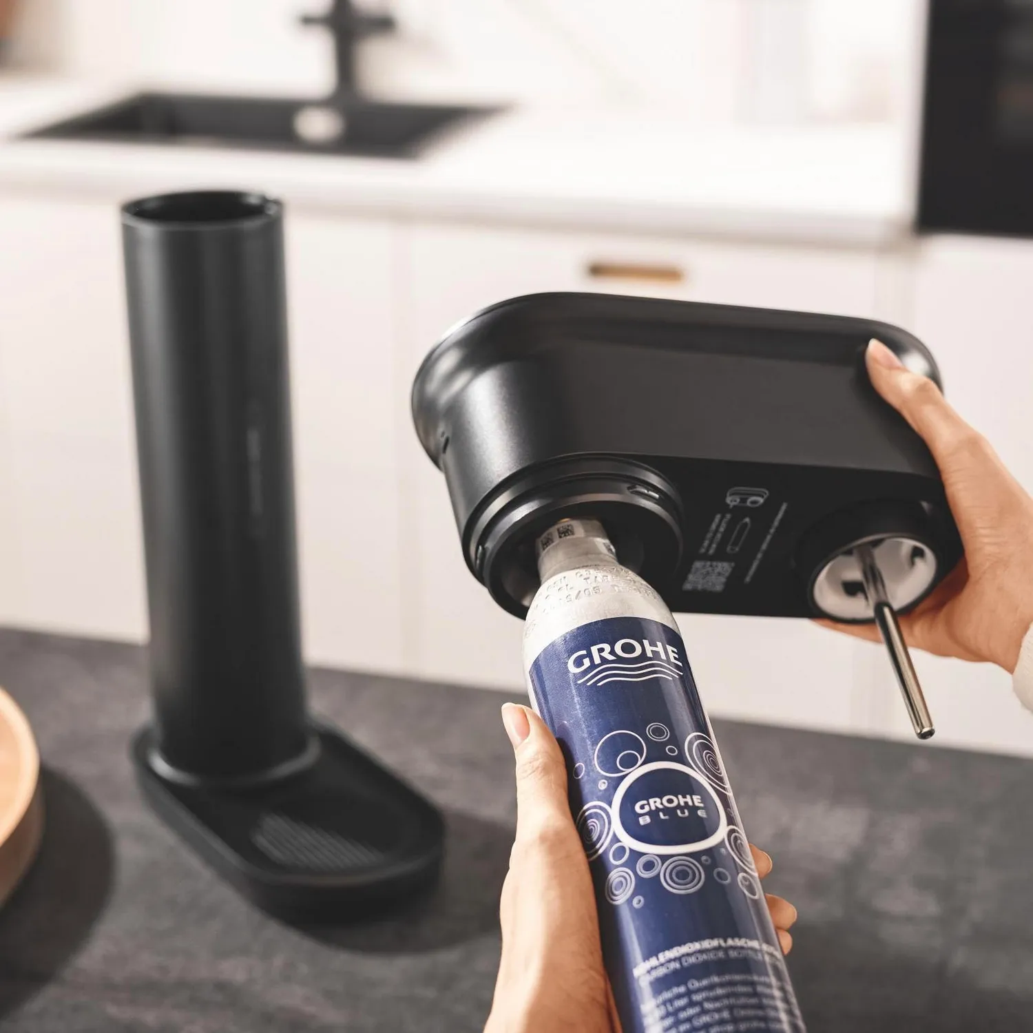 GROHE Blue 425 g CO2-Flasche für Wassersprudler lebensmittelecht