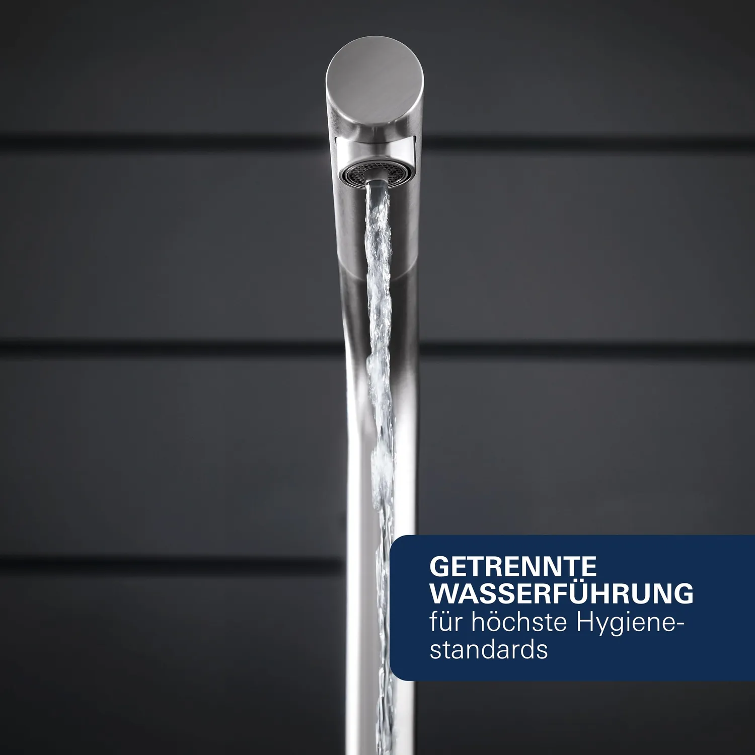GROHE Blue Home Küchenarmatur Chrom mit Kühler