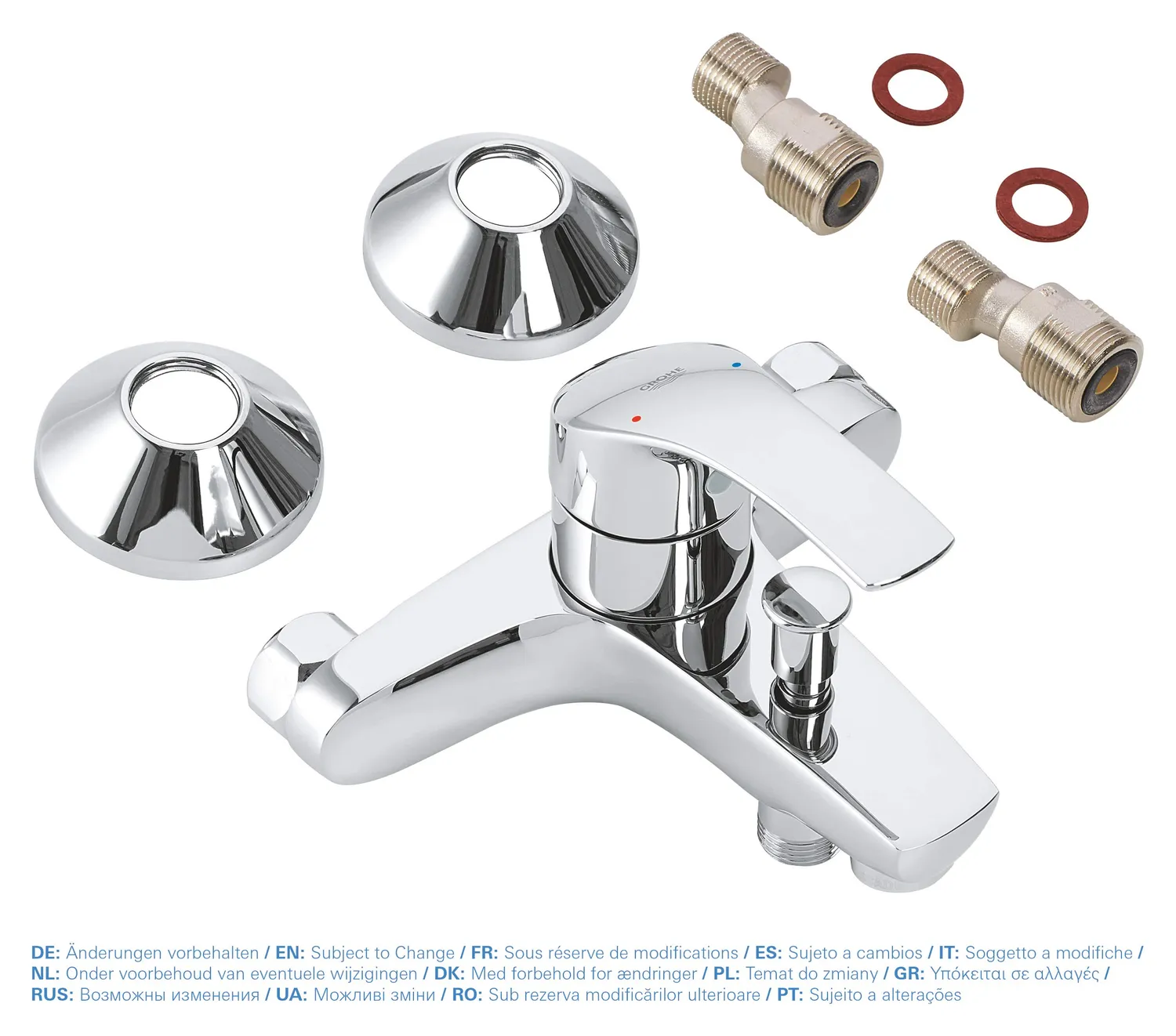 GROHE Eurosmart Standard Wannenarmatur Aufputz