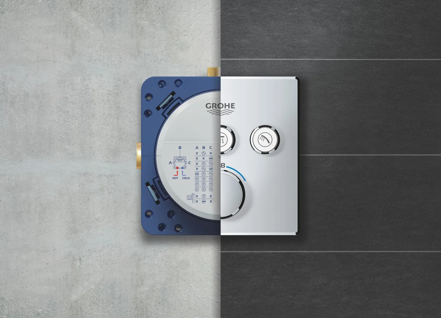 GROHE Rapido SmartBox Unterputzkörper 2 Zuläufe