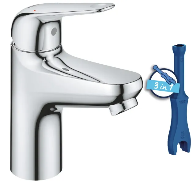 GROHE Swift Waschtischarmatur ohne Ablauf 16 cm 6 l/min