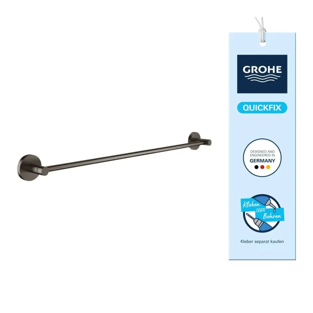 GROHE Start Badetuchhalter 65 cm Hard Graphite klebbar