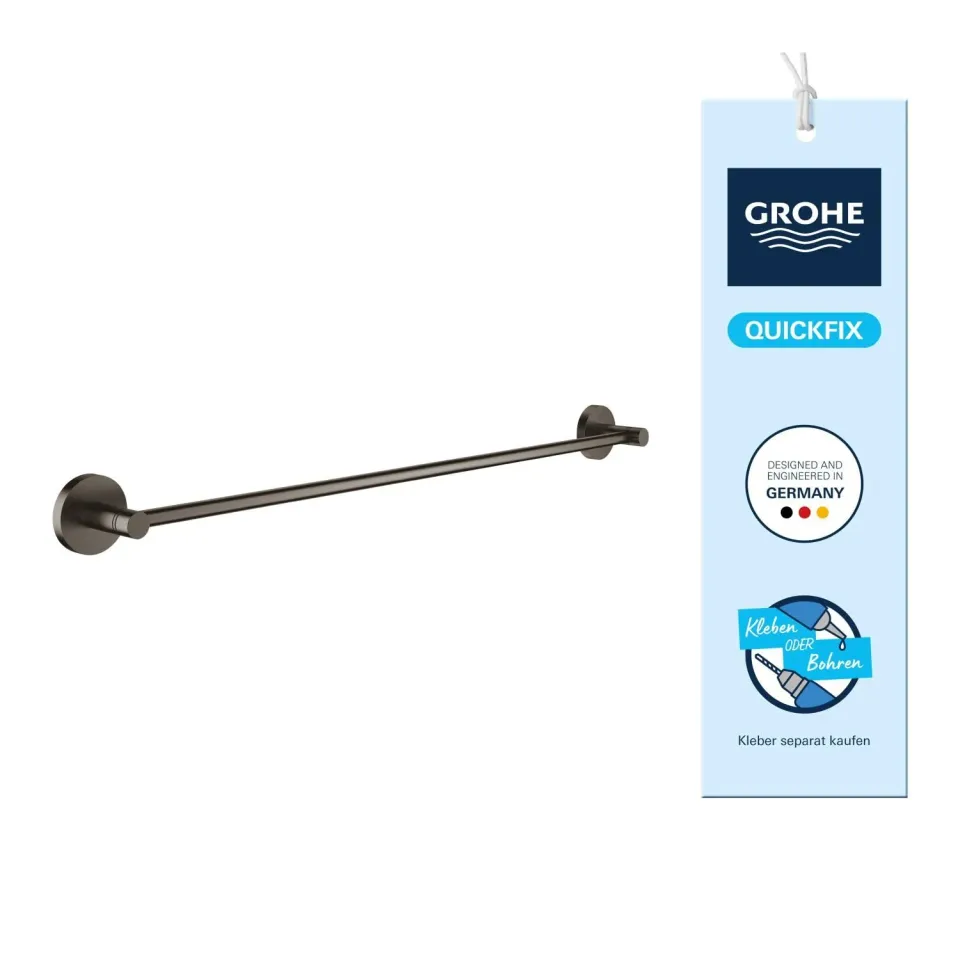 GROHE Start Badetuchhalter 65 cm Hard Graphite klebbar