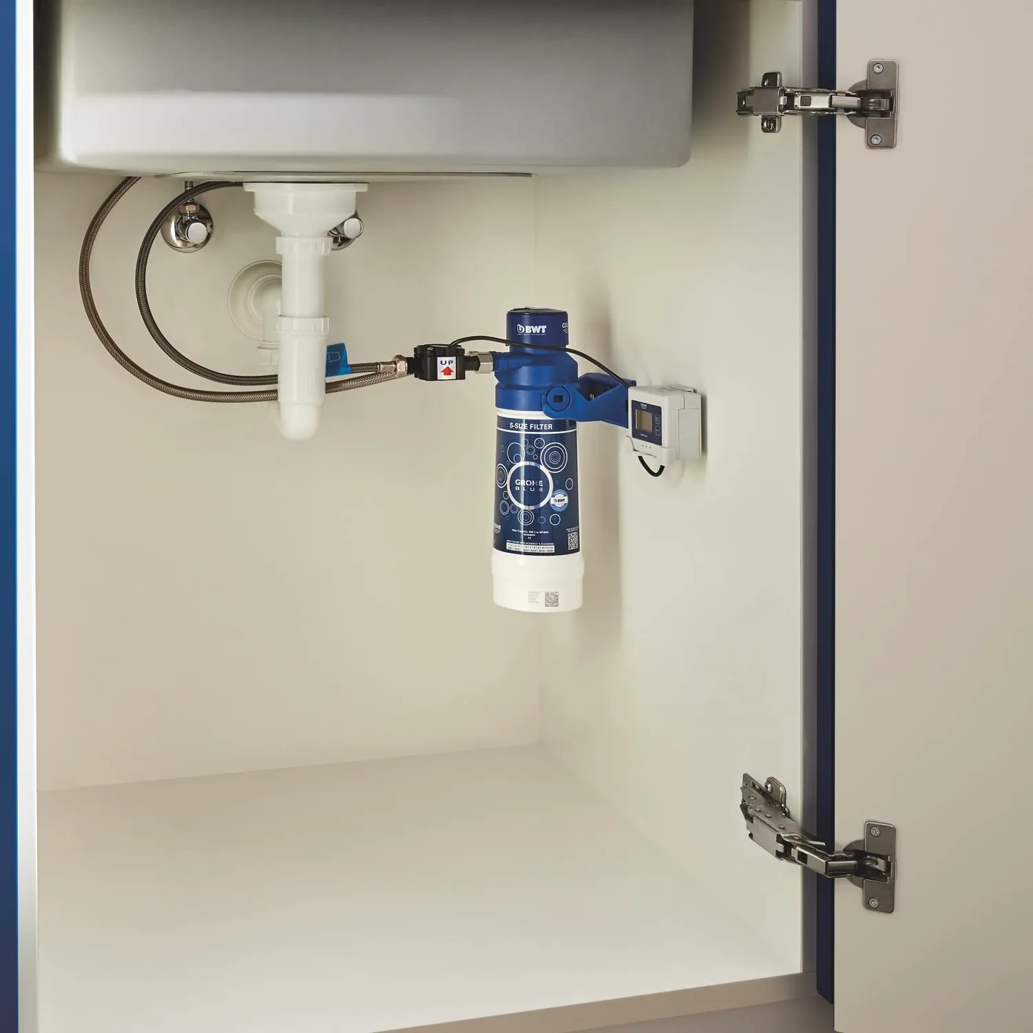 GROHE Blue Pure Starter Set Küchenarmatur mit Aktivkohlefilter
