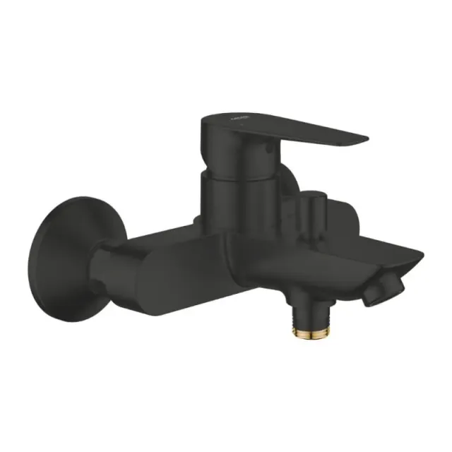 GROHE Start Edge Badewannenarmatur mattschwarz Aufputz