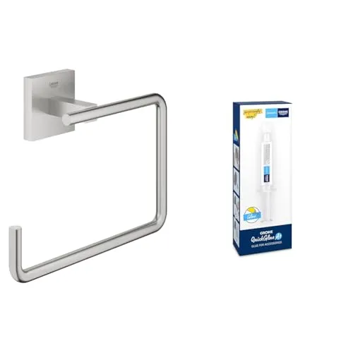 GROHE Start Cube Handtuchring klebbar ohne Bohren