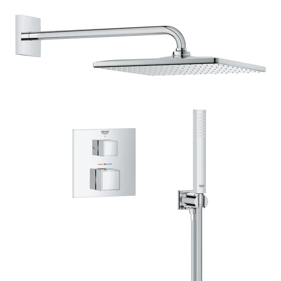 GROHE Precision 310 Cube Unterputz-Duschsystem 31 cm