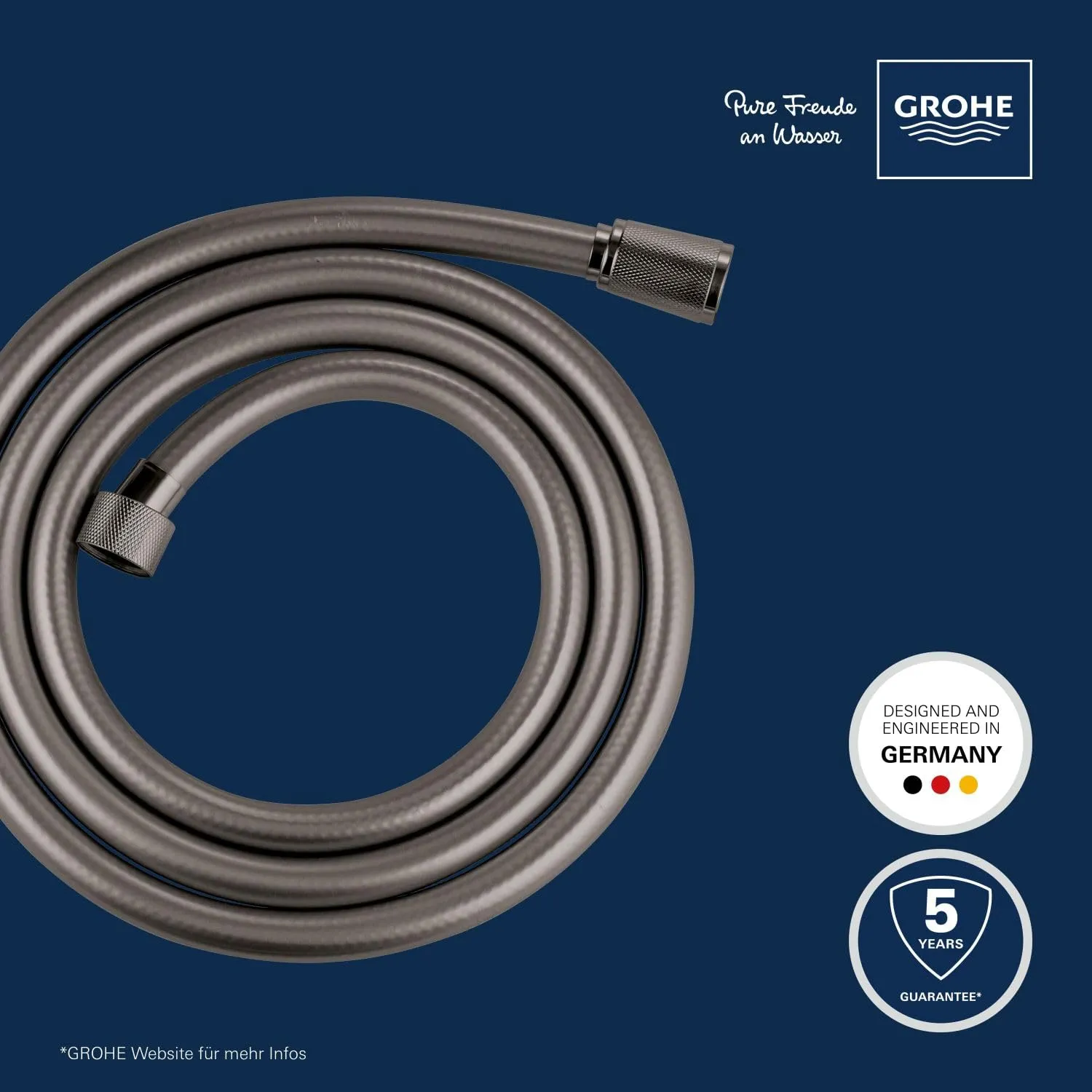 GROHE Silverflex Brauseschlauch TwistStop