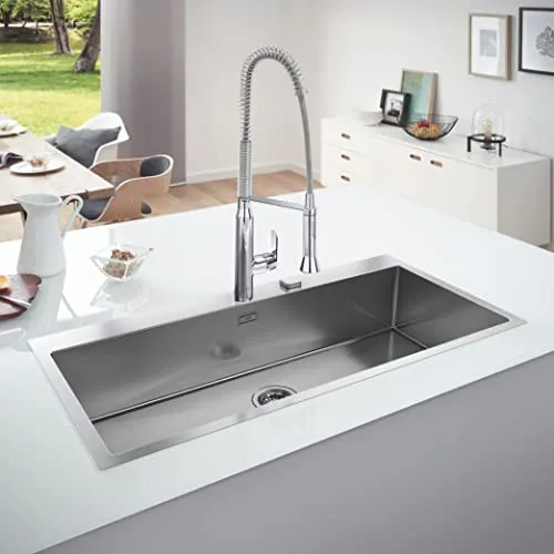 GROHE K800 Edelstahlspüle extra tiefes Becken