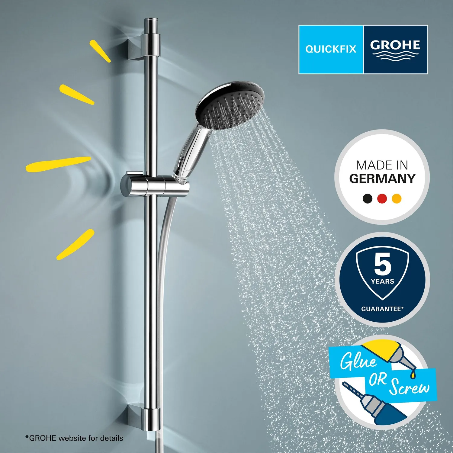 GROHE Vitalio Start 110 Brausestangenset