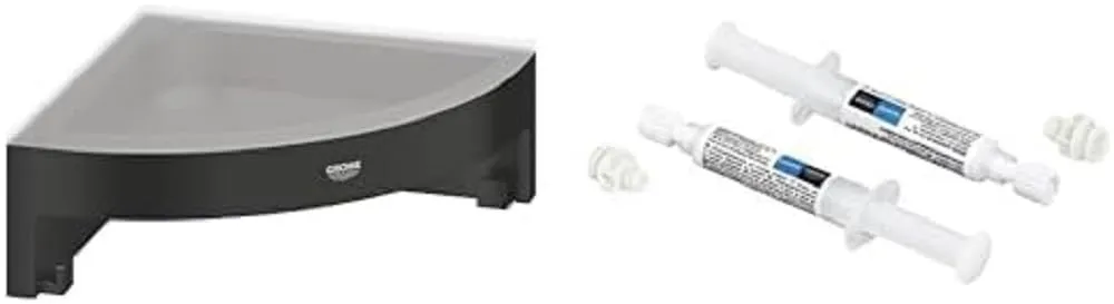 GROHE Start Cube Eck-Seifenschale mattschwarz klebbar