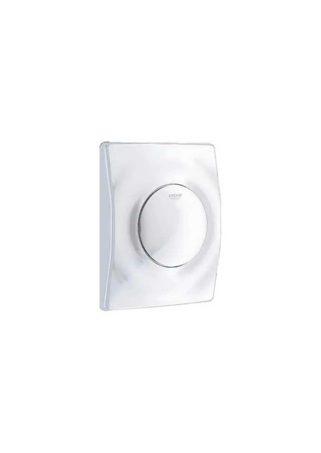 GROHE Surf Urinal-Abdeckplatte Alpinweiß Druckknopf