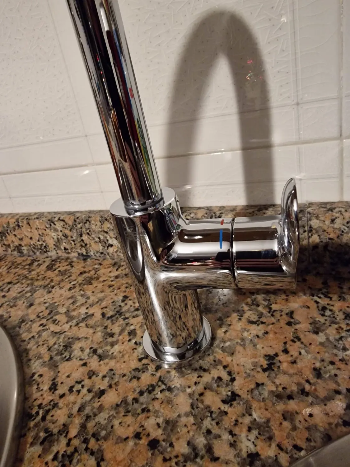 GROHE BauEdge Küchenarmatur schwenkbar hoher Auslauf