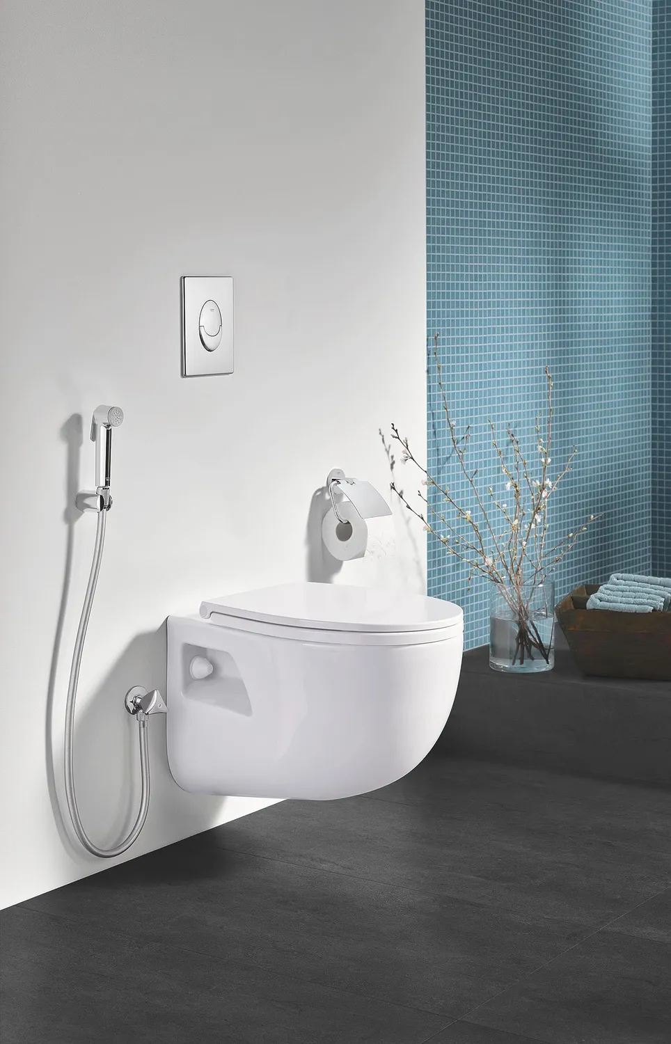 GROHE Vitalio Wandhalterset Handbrause 1 Strahlart