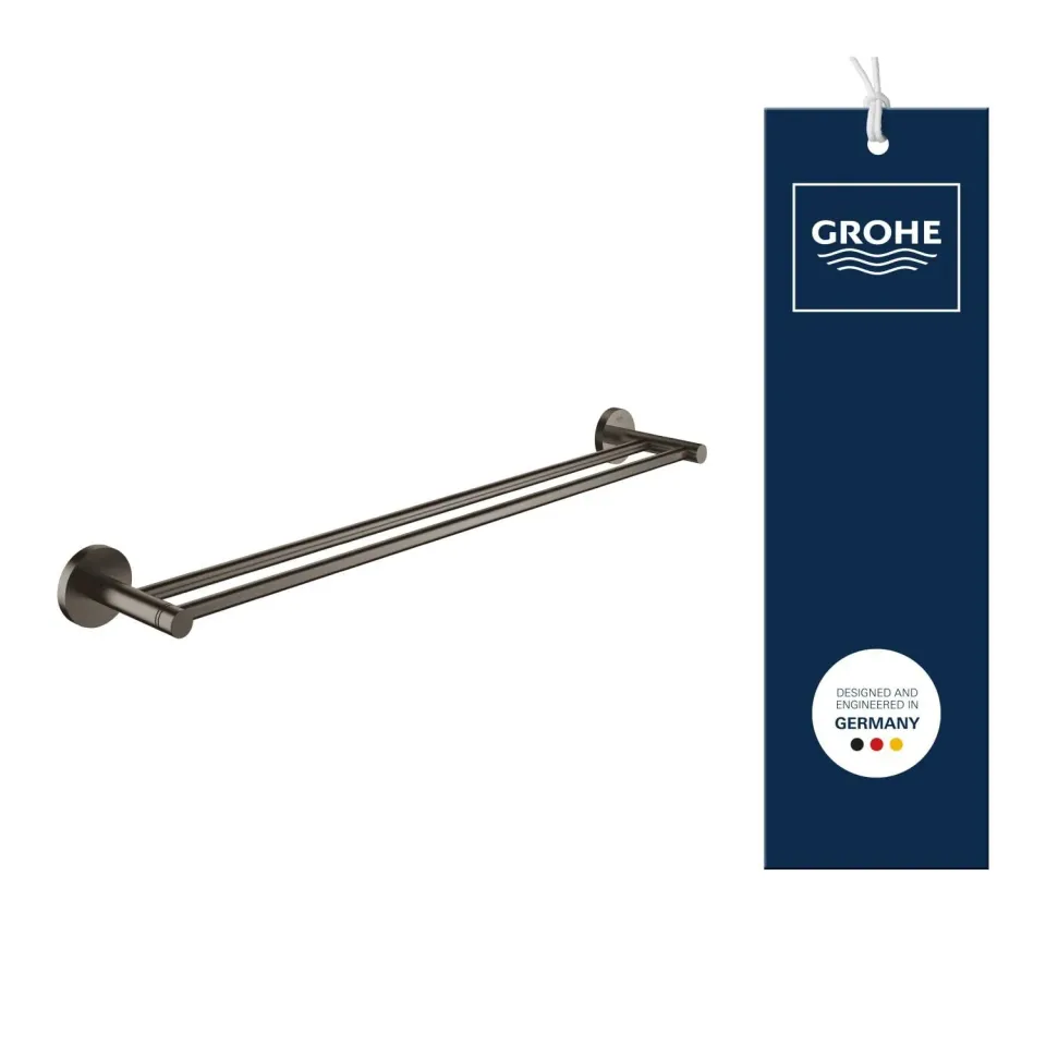 GROHE Start Doppel-Badetuchhalter 65 cm Hard Graphite