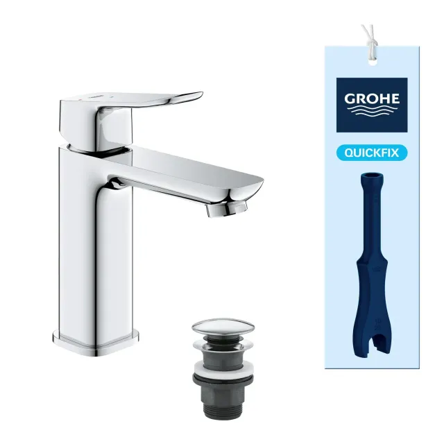 GROHE Dice Waschtischarmatur Chrom 17,2 cm EcoMode