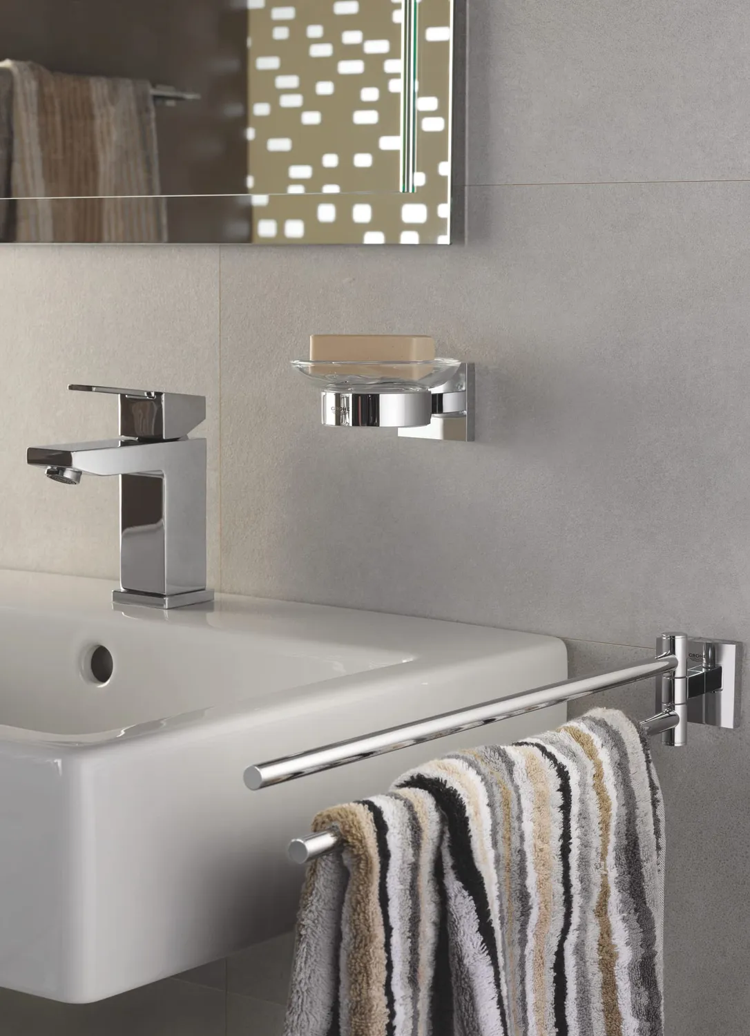 GROHE Start Cube 41096000 Seifenhalter chrom