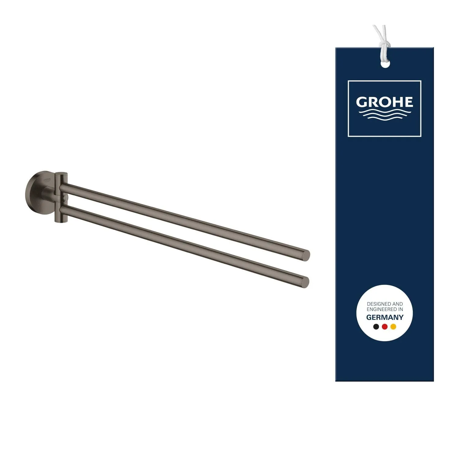 GROHE Start 2-armiger schwenkbarer Handtuchhalter 44 cm