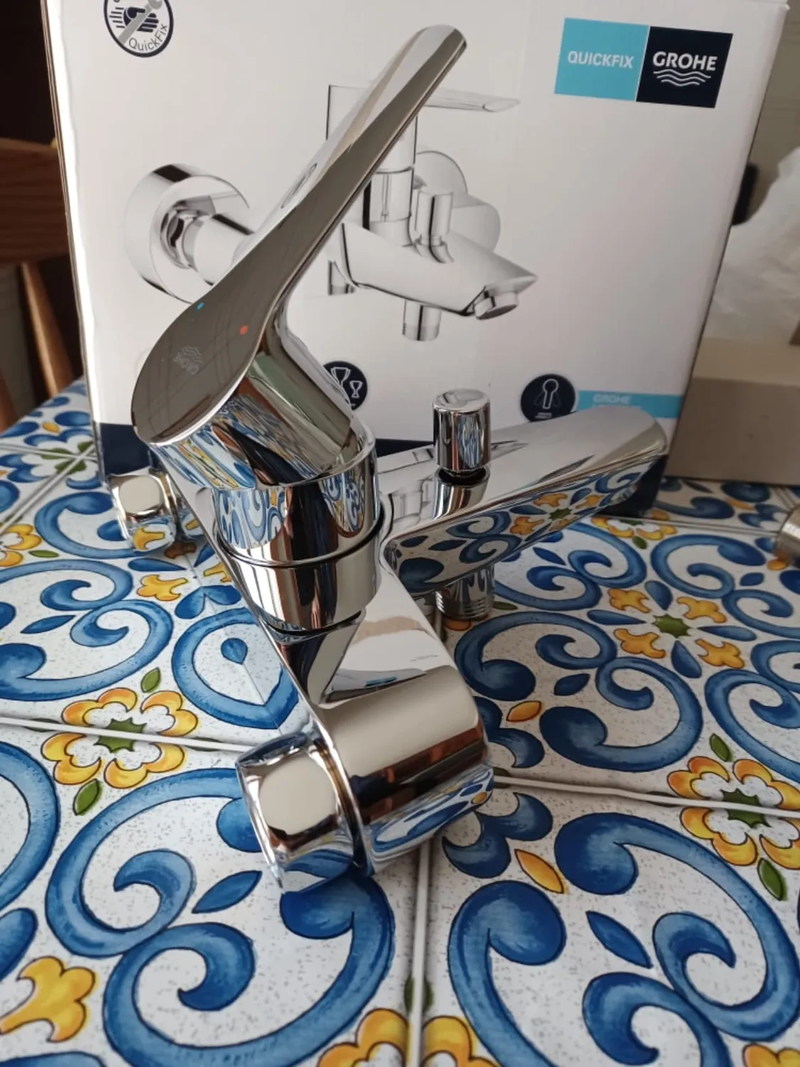 GROHE Start Wannenarmatur Aufputz mit Umstellung