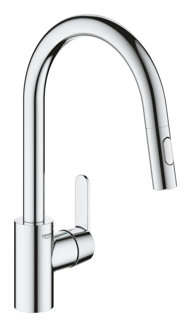 GROHE Get Küchenarmatur ausziehbare Brause Hochdruck