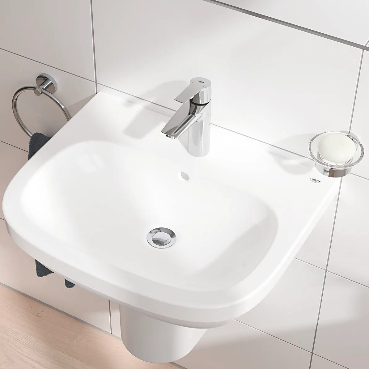 GROHE Start Waschtischarmatur 19 cm mit Ablauf