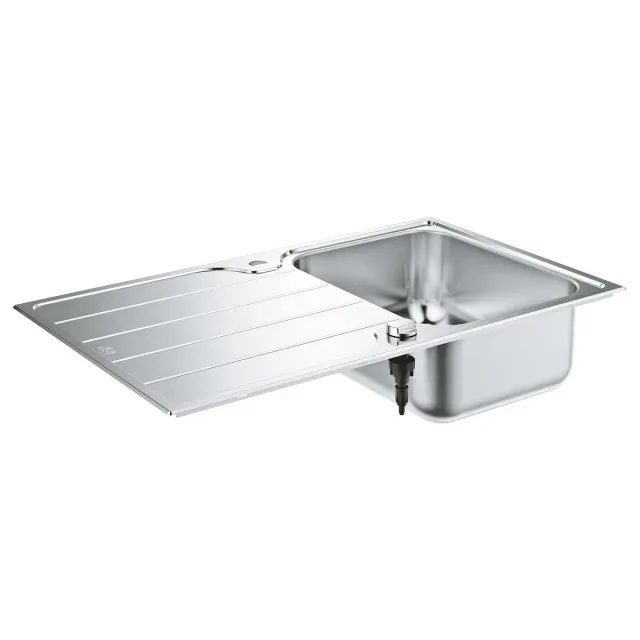GROHE K500 Edelstahlspüle mit Abtropffläche