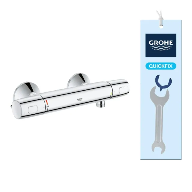 GROHE Precision Trend Duschthermostat Chrom 38°C