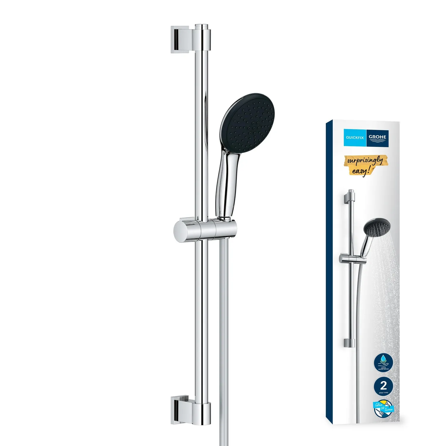 GROHE Vitalio Start 110 Duschset Brausestangenset Chrom