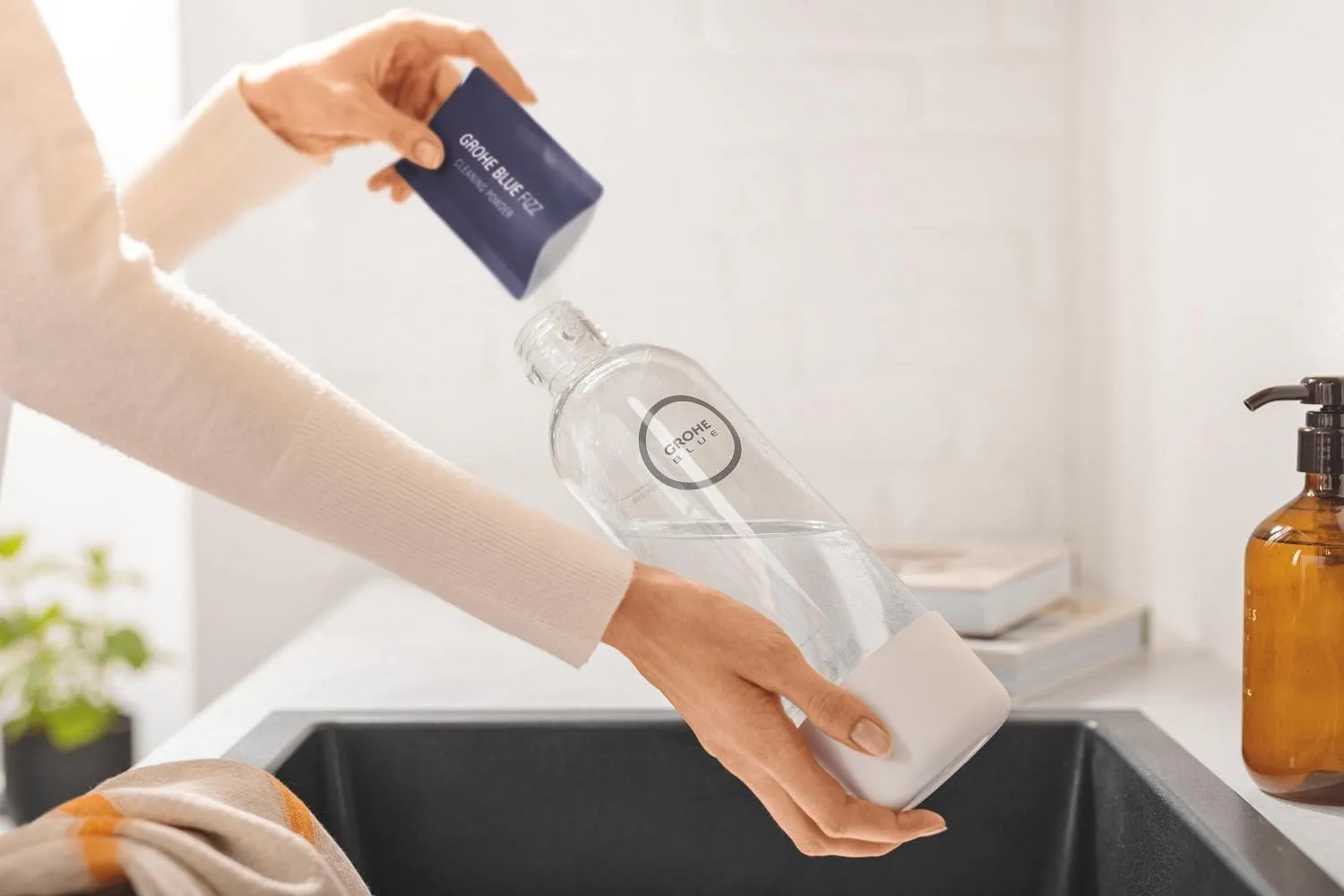 GROHE Blue Fizz Reinigungspulver 35 g für Wassersprudler
