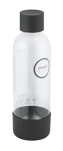GROHE Blue Fizz Wasserflasche 850 ml schwarz BPA-frei