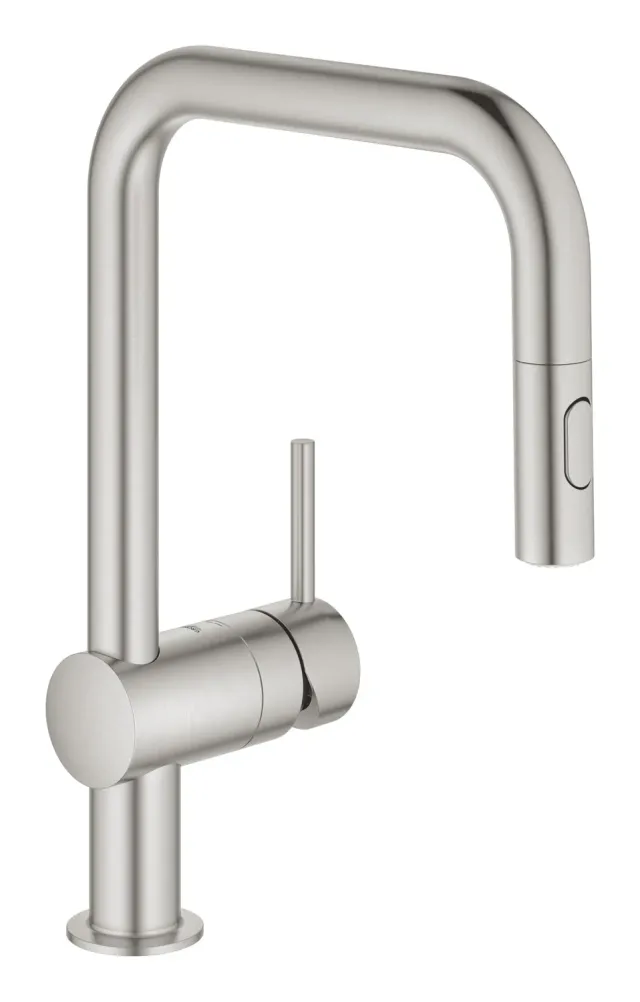 GROHE Minta Küchenarmatur ausziehbar 2 Strahlarten