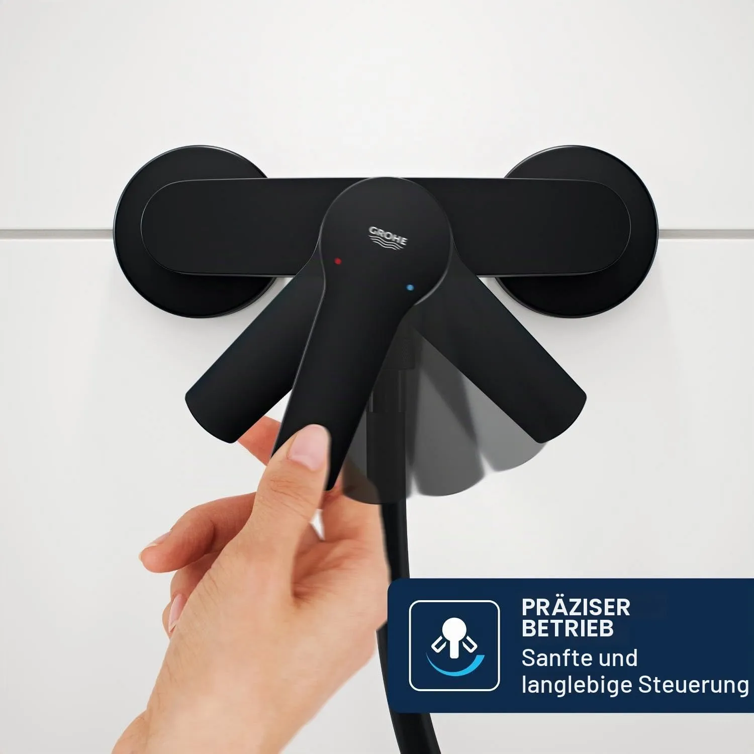GROHE Dice Badewannenarmatur Aufputz
