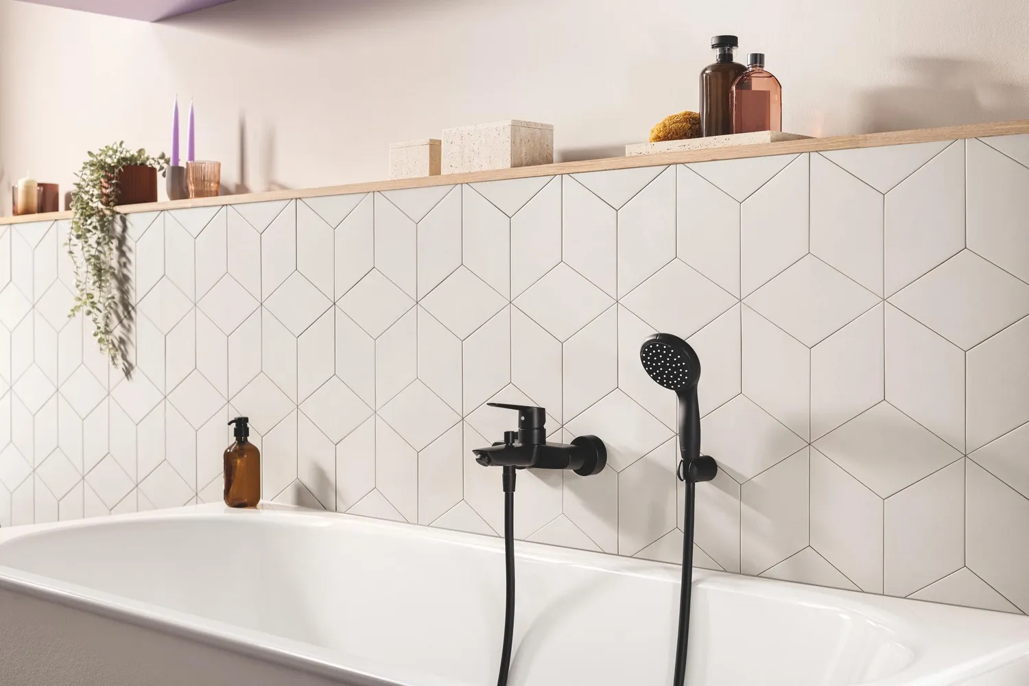 GROHE Start 322782432 Badewannenarmatur matt schwarz