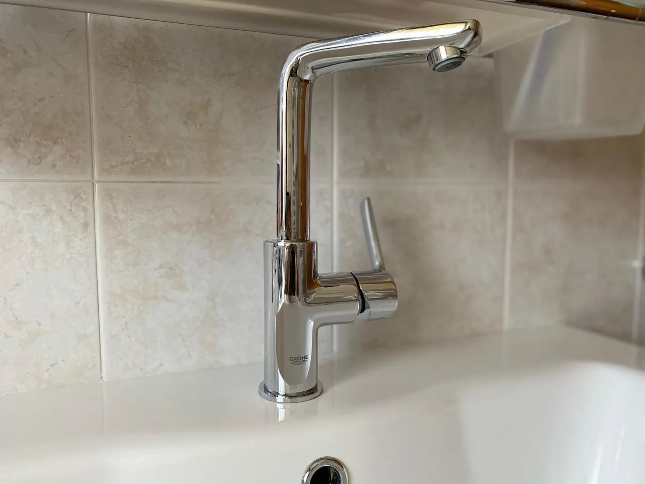 GROHE Lineare Waschtischarmatur