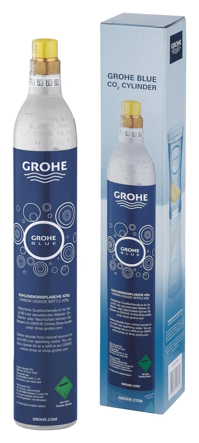 GROHE Blue 425 g CO2-Flasche für Wassersprudler lebensmittelecht