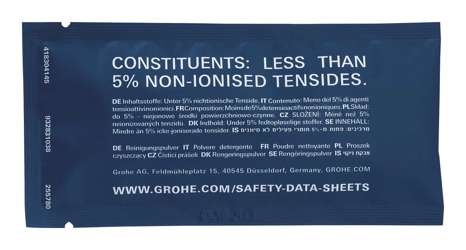 GROHE Blue Fizz Reinigungspulver 35 g für Wassersprudler