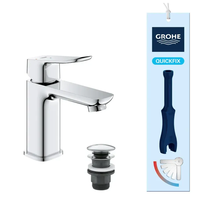 GROHE Dice Waschtischarmatur mit Ablauf