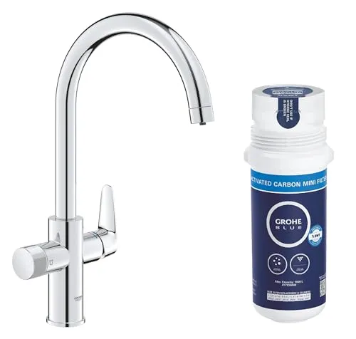 GROHE Blue Pure Minta Küchenarmatur mit Aktivkohlefilter