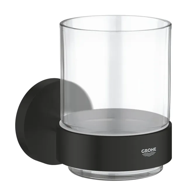 GROHE Start Glas mit Halter mattschwarz